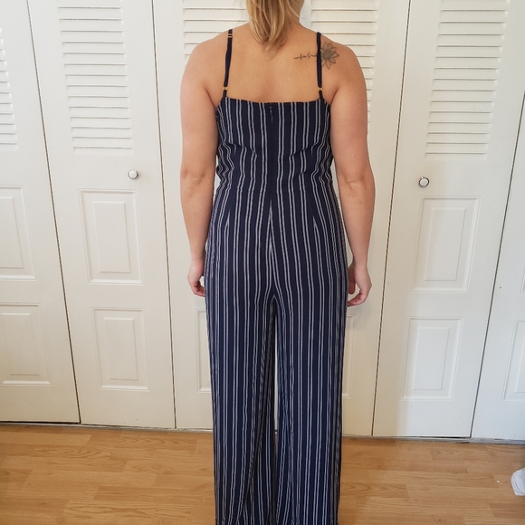 Michael Kors Navy Jumpsuit - Picture 4 of 8